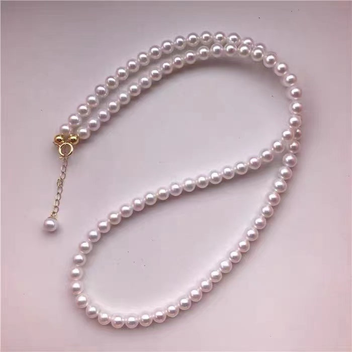 A40.【Live】Aurora Freshwater pearl oysters (white,pink)