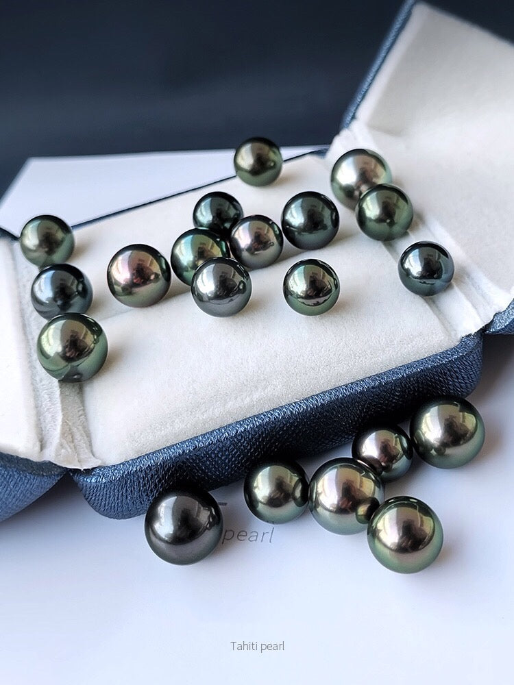 000.[LIVE OPENING] BLACK Tahitian Seawater pearl