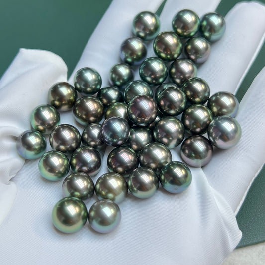 000.[LIVE OPENING] BLACK Tahitian Seawater pearl