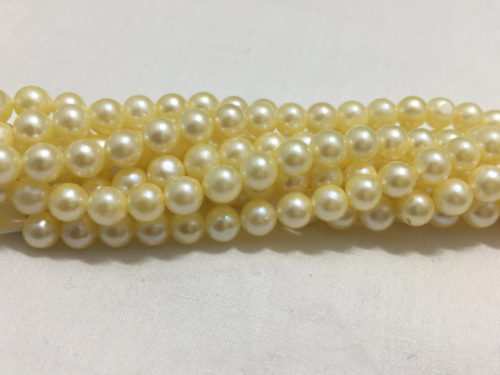 A33.【no shell opening 】Lemon  pearls New Arrival (6-7mm)💥💥💥